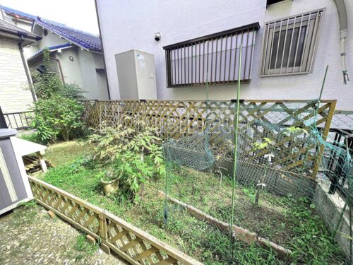 南側専用庭付♪ガーデニングや家庭菜園もできます♪